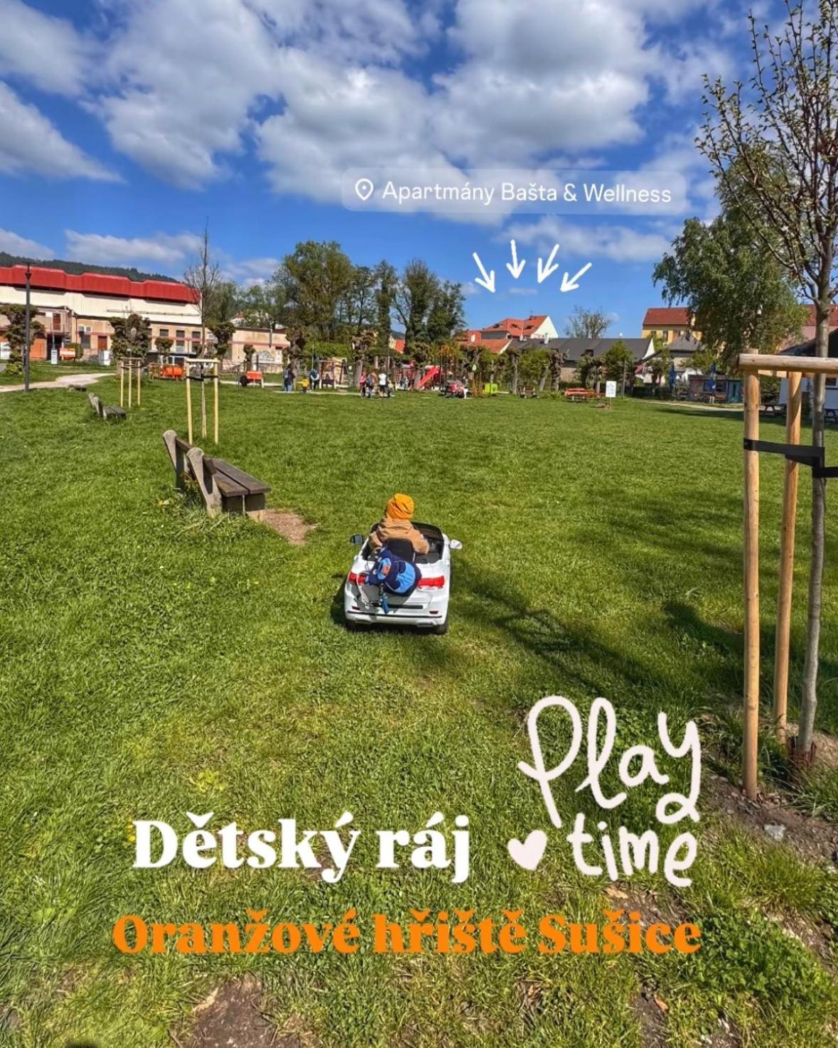 Apartmany Basta & Wellness Susice Bagian luar foto